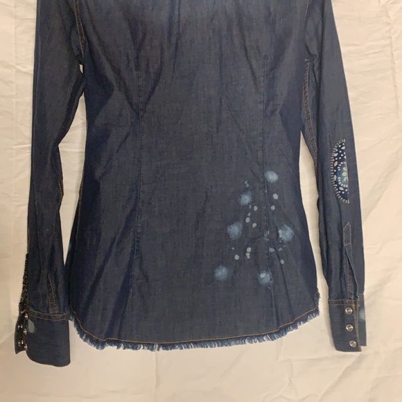 LUCKY BRAND Jean Shirt Vintage - Picture 11 of 13